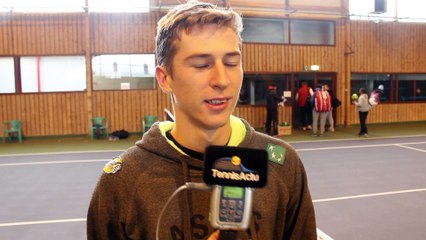 ATP - Tennis - Kimmer Coppejans : "L'objectif c'est de rester dans le Top 100 toute l'année"