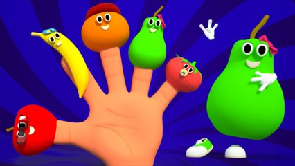 Finger Family Fruits - Nursery Rhymes From Kids Tv