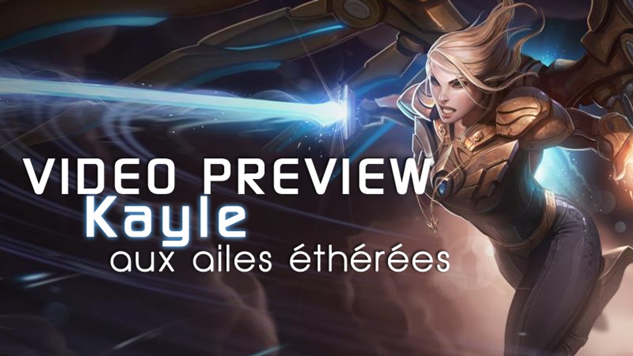 Kayle aux ailes éthérées Aperçu Skin League of Legends