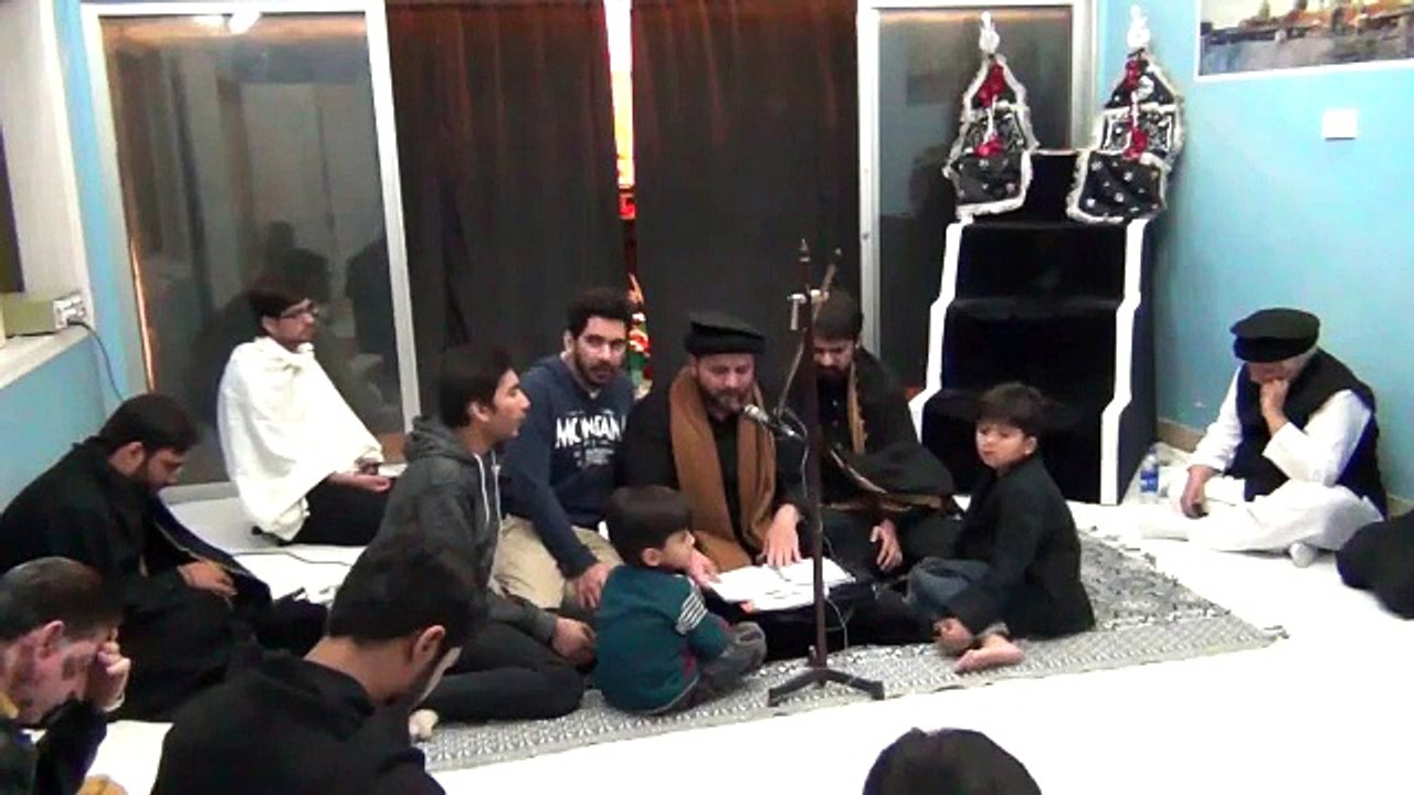 Part 01-02 Majlis E Aza - Kitabat  Miraj Raza dated 12-12-2015