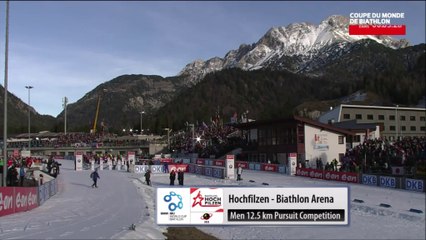 CdM biahlon, Hochfilzen (étape 2), poursuite H, 12 déc 2015