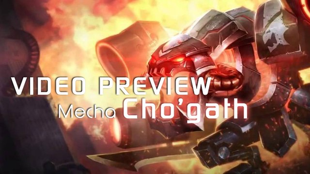 Mecha Cho'Gath Aperçu Skin League of Legends