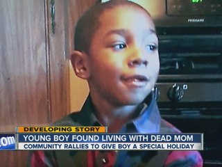 Large outpouring of support for 4-year-old found living with dead mother