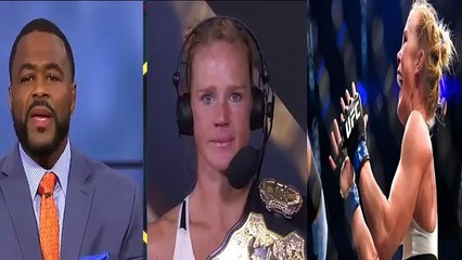 Holly Holm emotional statement after UFC 193