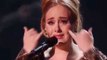 Adele cries in concert - NBC 2015