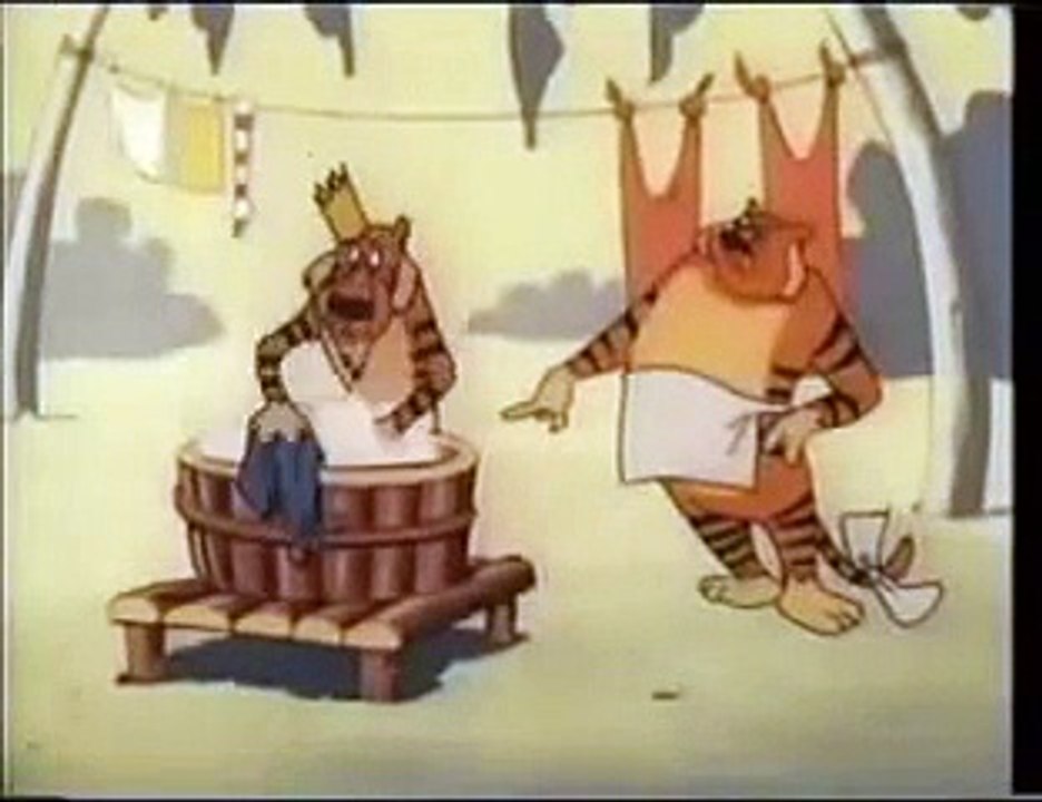Aesop's fables The Tiger King 1961 TerryToons