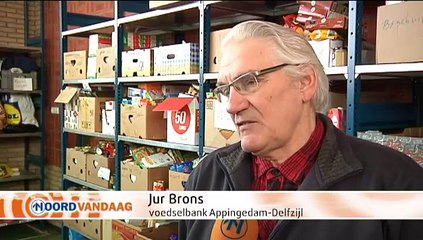 Voedselbank Appingedam/Delfzijl hoopt binnenkort certificaat te halen - RTV Noord