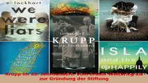 Download  Krupp im 20 Jahrhundert Vom Ersten Weltkrieg bis zur Gründung der Stiftung Ebook Online