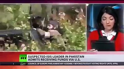 ISIS Leader Admits that We Are Being Funded By The US Administration after being interrogated by the Intelligence Officials in Pakistan- RT Report