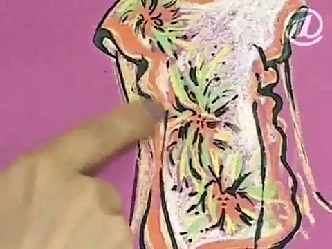 Платье одним штрихом