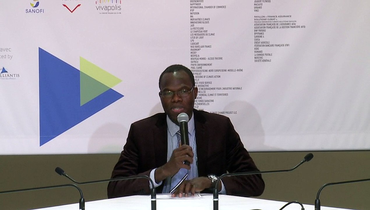 Plateau TV Le Bourget -  Placide NONGUIERMA - Comité 21 - Burkina Faso