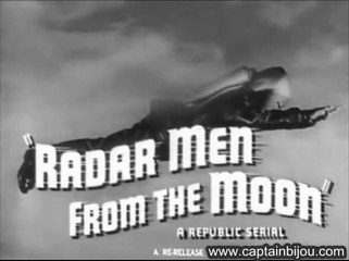 1952 RADAR MEN FROM THE MOON SERIAL TRAILER - COMMANDO CODY