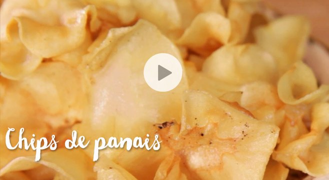 Comment faire des chips de panais pour un apéritif maison ? - Gourmand
