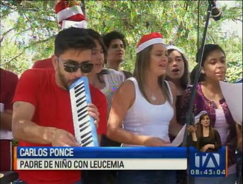 Niños con enfermedades de la sangre recibieron homenaje por Navidad