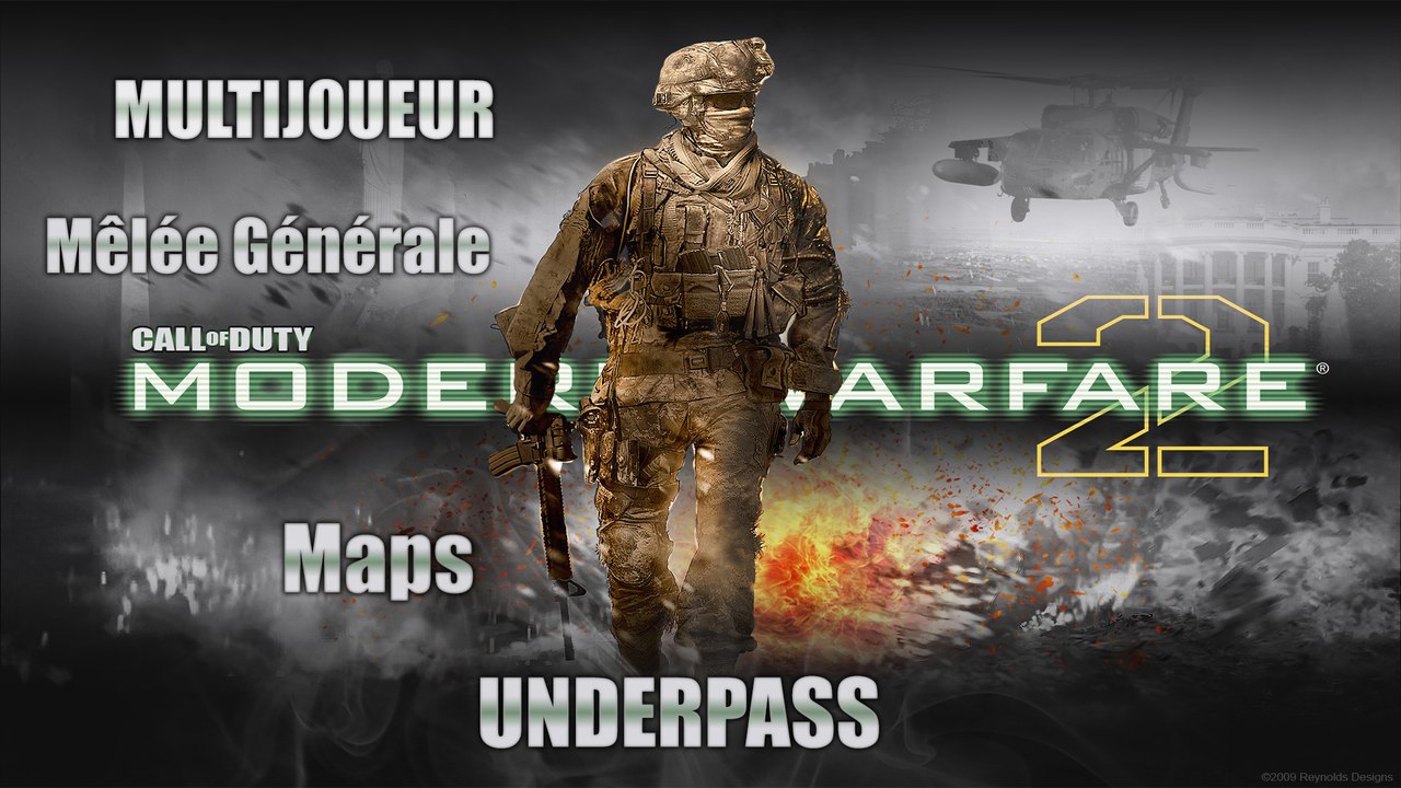 Call of Duty MW2 Multi 1080p60fps: Mêlée Générale, Map Underpass