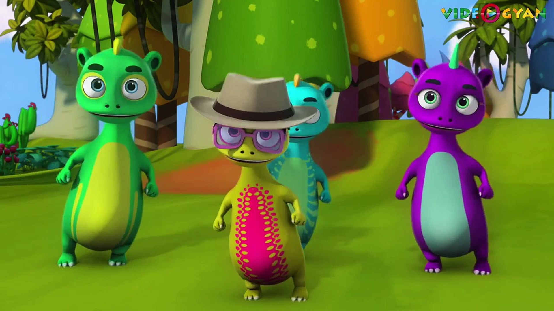 Dinosaur Finger Family | Finger Family Collection | Nursery Rhymes & Kids Songs