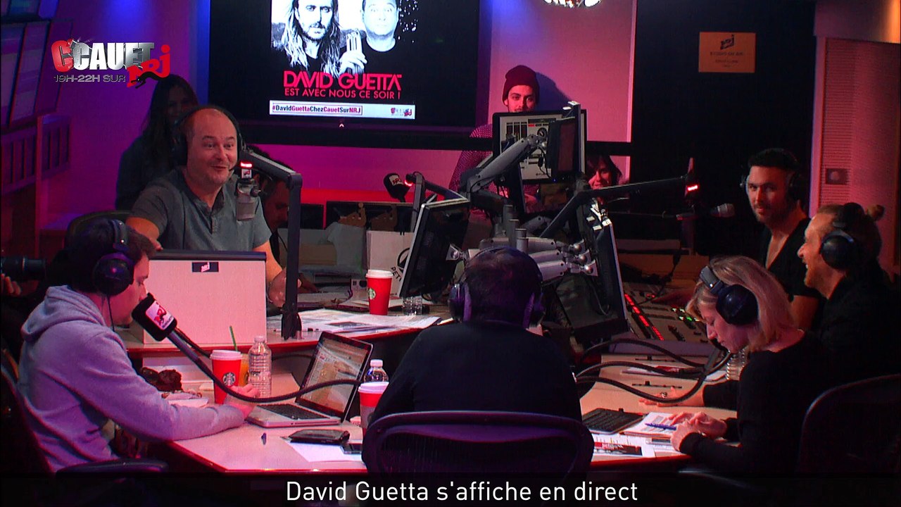 David Guetta s'affiche en direct - C'Cauet sur NRJ