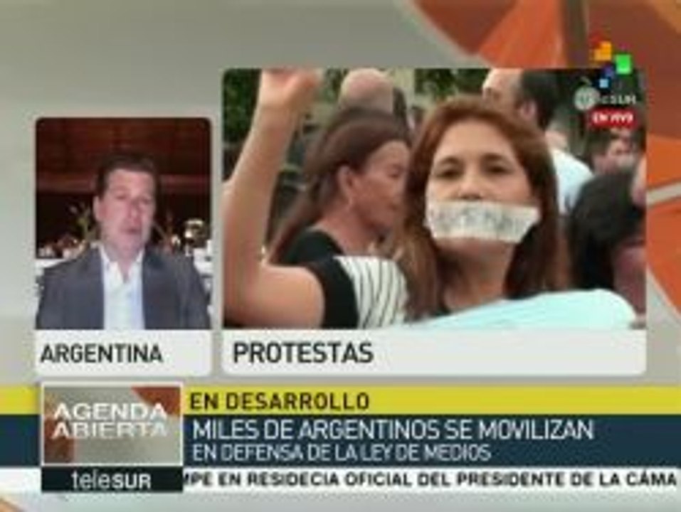 Argentinos rechazan intenciones de reformar la Ley de Medios