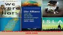 Lesen  Die Allianz und die deutsche Versicherungswirtschaft 19331945 Ebook Frei