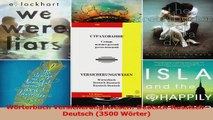Download  Wörterbuch Versicherungswesen DeutschRussischDeutsch 3500 Wörter Ebook Frei