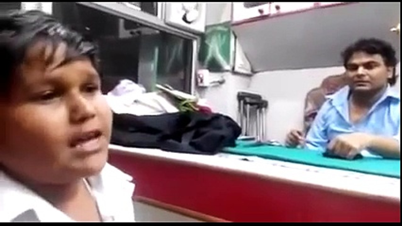 A Child Singing Dollar Vs Roti