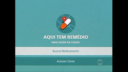 Prefeitura de SP cria aplicativa para busca de medicamentos