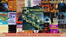 PDF Download  Journeys of Women in Science and Engineering No Universal Constants Labor And Social PDF Online