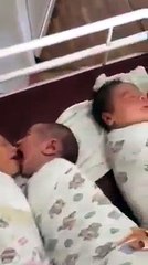 What babies do at maternity