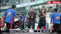 Shahid Afridi hit two sixes in successive balls in the final over to help Sylhet beat DHAKA by 6 wickets