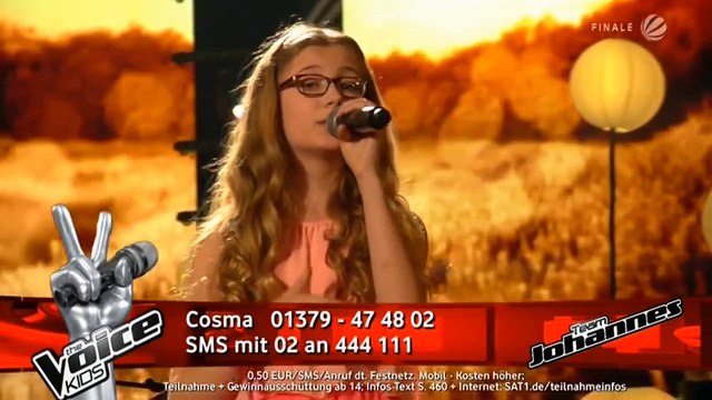 Alexa Feser Das Gold von Morgen (Cosma) | The Voice Kids | Finale | SAT.1