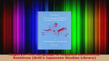 PDF Download  Koguryo The Language of Japans Continental Relatives Brills Japanese Studies Library PDF Full Ebook