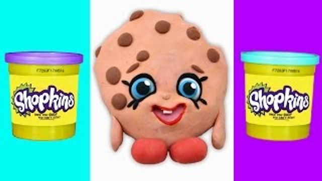 KOOKY COOKIE Shopkins Stop Motion Play doh Video - Shopkins Dough Animation