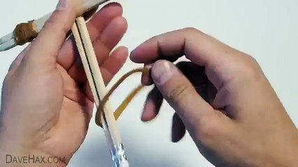 How to Make Office Supplies Crossbow - YouTube