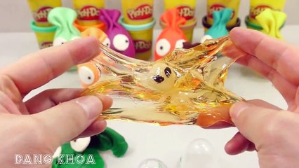 Bóc trứng hình mặt cười có rất nhiều đồ chơi bất ngờ bí ẩn