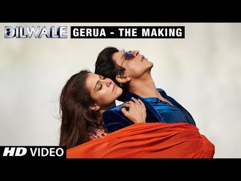 Making of Gerua - Kajol, Shah Rukh Khan - Dilwale - A Rohit Shetty Film