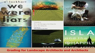PDF Download  Grading for Landscape Architects and Architects Download Full Ebook