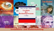 Lesen  Lexikon des Rechnungswesens Handbuch der Bilanzierung und Prüfung der Erlös Finanz Ebook Frei