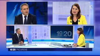 Xavier Bertrand, invité du 19/20 de France Picardie