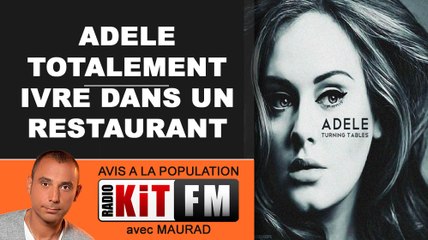 ADELE IVRE... CROQUE LA MAIN DE JENNIFER LAWRENCE