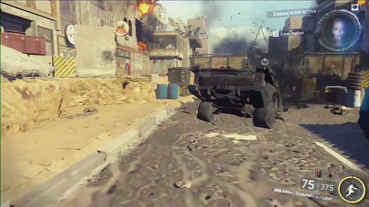 Call of duty black ops 3, gameplay parte 15, Abriendome paso por las calles de El Cairo