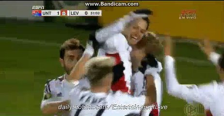 Javier Chicharito Super Goal Unterhaching 1-1 Leverkusen DTB Lokal 15.12.2015 HD