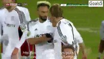 Chicharito Goal Unterhaching 1 - 1 Leverkusen DBF Pokal 15-12-2015