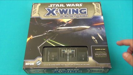 Vidéorègle#437:  "Star Wars: X-Wing Le jeu de figurines" édition "Le Réveil de la Force"