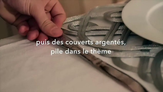 Déco de table : Ambiance déco de table argent