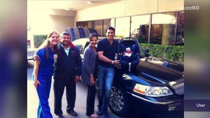 Woman gives birth in taxi, names baby 'Uber'