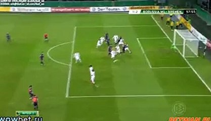 Jannik Vestergaard Goal - B. Monchengladbach 1 - 2 Werder Bremen - 15_12_2015