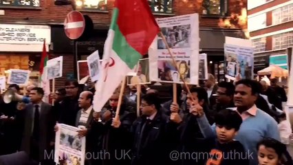 MQM UK & Youth protest at Amnesty International