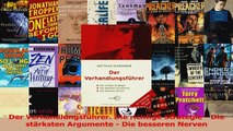 Download  Der Verhandlungsführer Die richtige Strategie  Die stärksten Argumente  Die besseren Ebook Online