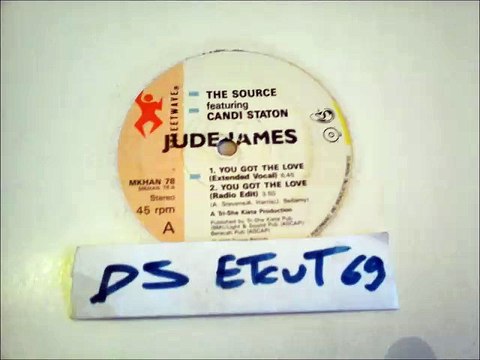THE SOURCE featuring CANDI STATON -YOU GOT THE LOVE Extended Vocal)(RIP ETCUT)STREET WAVE 86