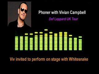 Vivian Campbell (Def Leppard) to join Whitesnake on stage in the UK ?